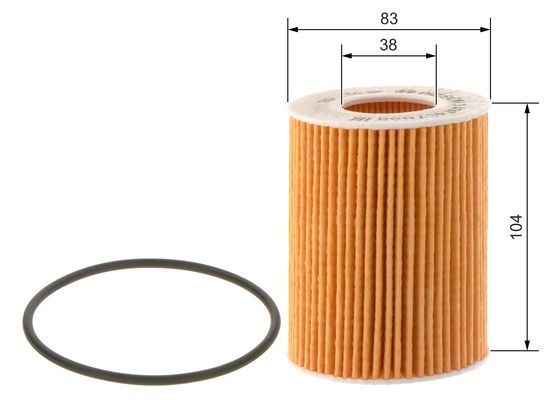 Bosch 1 457 437 003 Oil Filter Fits BMW
