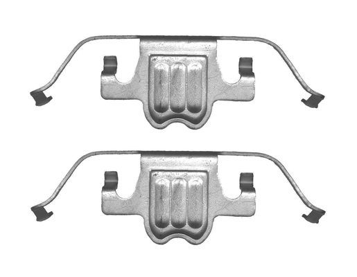 BOSCH 1987474693 Disc Brake Pad Accessory Kit Rear Fits Alpina BMW Rolls-Royce