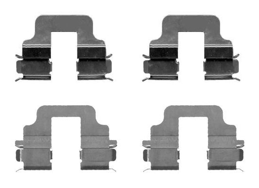 BOSCH 1987474703 Disc Brake Pad Accessory Kit Rear Fits Ford Jaguar Volvo