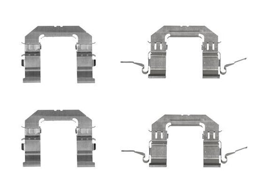 BOSCH 1987474708 Disc Brake Pad Accessory Kit Front Fits Infiniti Nissan Renault