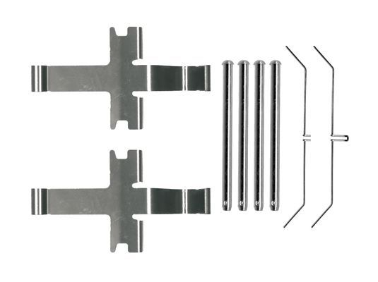 BOSCH 1987474724 Disc Brake Pad Accessory Kit Front Fits Subaru Impreza