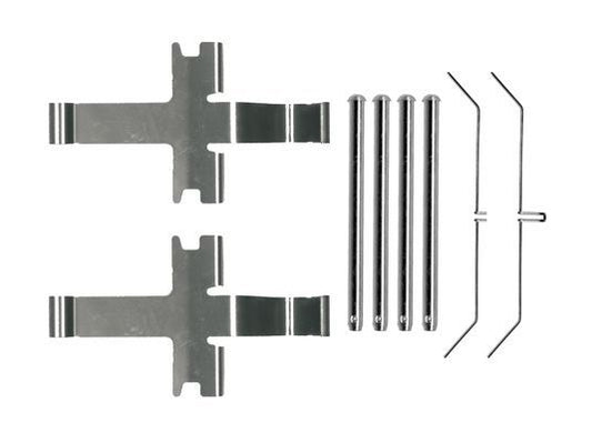 BOSCH 1987474724 Disc Brake Pad Accessory Kit Front Fits Subaru Impreza