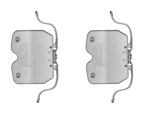 BOSCH 1987474725 Disc Brake Pad Accessory Kit Fitting Set Front For BMW X4 X5 X6