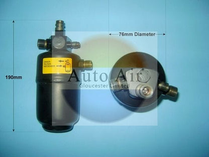 AUTO AIR 31-1136 Air Conditioning Receiver Dryer A/C Replacement For Peugeot 406