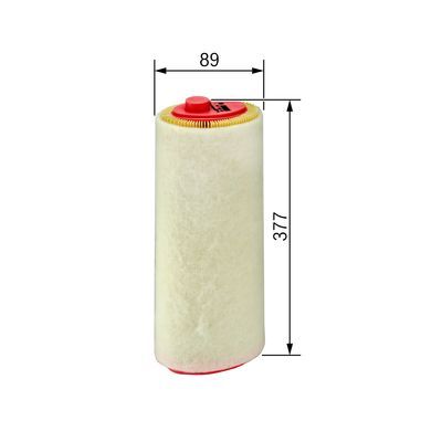 Bosch 1 457 433 588 Air Filter Fits BMW Land Rover MG Rover