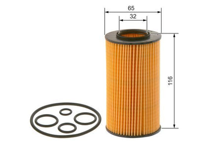 Bosch 1 457 429 263 Oil Filter Fits Chrysler Mercedes-Benz Puch
