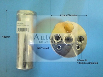 AUTO AIR 31-1162 Air Receiver Dryer A/C Air Conditioning Fits Mitsubishi Volvo