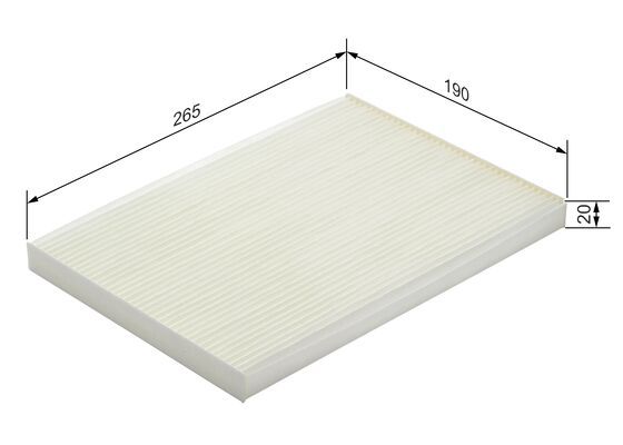 Bosch 1 987 432 238 Cabin Air Filter Fits Nissan