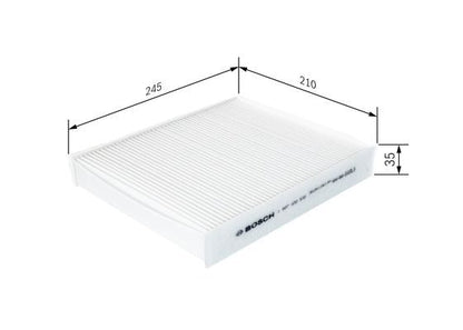 Bosch 1 987 432 539 Cabin Air Filter Fits Ford