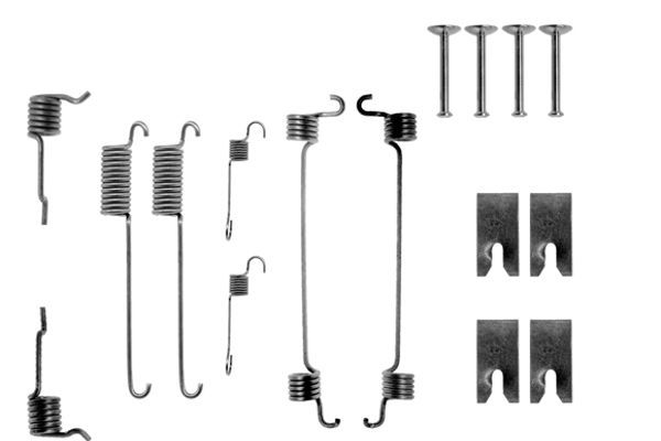 BOSCH 1987475057 Brake Shoes Accessory Kit Fitting Set Mounting Rear Fits Ford