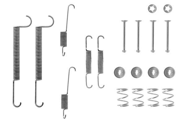 BOSCH 1987475098 Brake Shoes Accessory Kit Rear Fits Bedford Opel Vauxhall