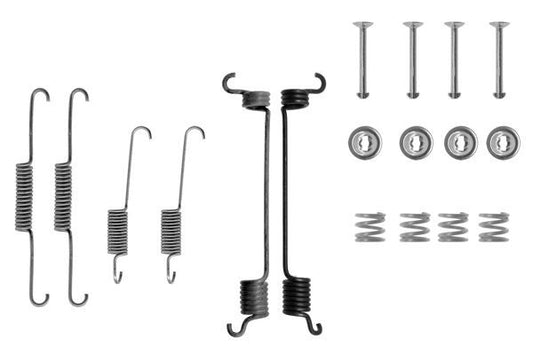 BOSCH 1987475124 Brake Shoes Accessory Kit Fitting Set Rear Fits Nissan Micra