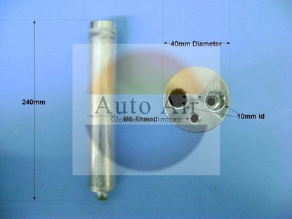 AUTO AIR 31-9151 Air Conditioning Receiver Dryer A/C Replacement Fits Nissan