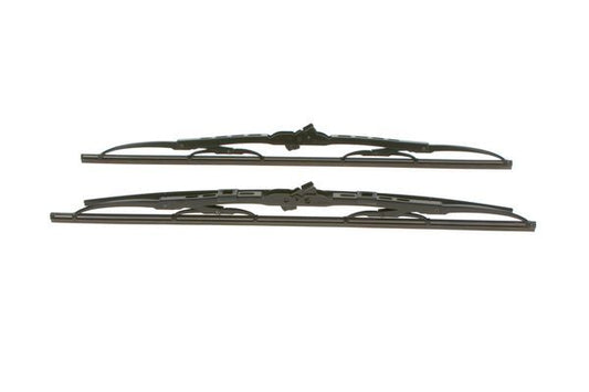 2x BOSCH Wiper Blades (Pair) Fits Alfa Alpina Austin BMW Chevrolet Citroen