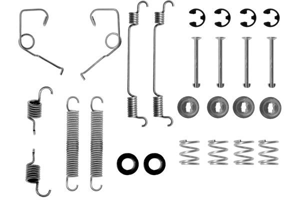 BOSCH 1987475138 Brake Shoes Accessory Kit Rear For Ford Transit Transit Tourneo