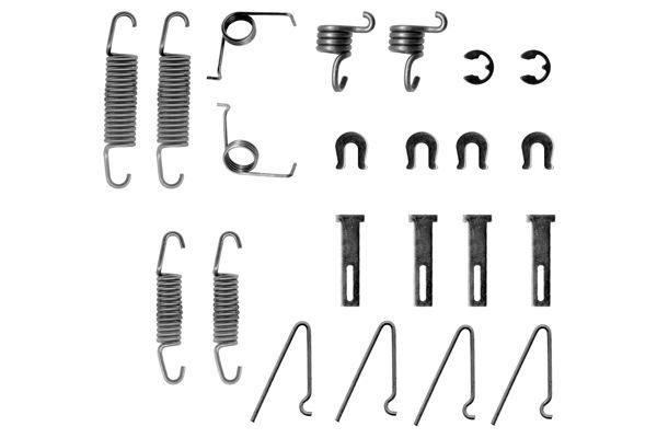 BOSCH 1987475140 Brake Shoes Accessory Kit Fitting Set Rear Fits Skoda Favorit