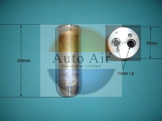 AUTO AIR 31-1011 Air Con Receiver Dryer Fits Bentley Continental VW Phaeton