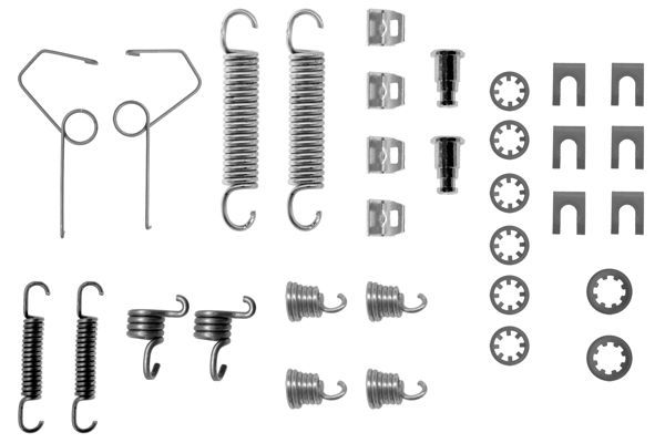 BOSCH 1987475152 Brake Shoes Accessory Kit Fitting Set Rear Fits Renault Trafic