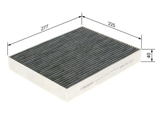 Bosch 1 987 435 552 Interior Air Filter Fits Ford