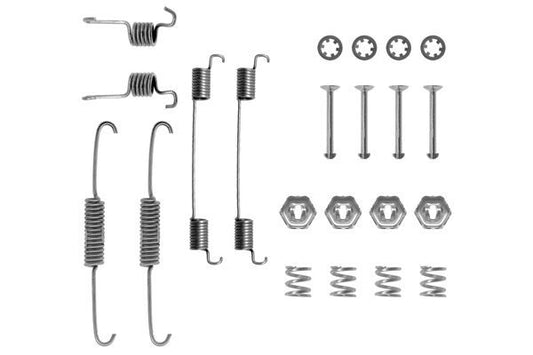 BOSCH 1987475160 Brake Shoes Accessory Kit Rear Fits Ford Fiesta Courier