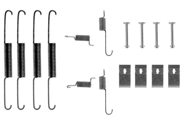 BOSCH 1987475168 Brake Shoes Accessory Kit Fitting Set Mounting Rear Fits Mazda