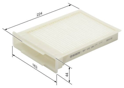 Bosch 1 987 432 189 Interior Air Filter Fits Citroen Peugeot Toyota
