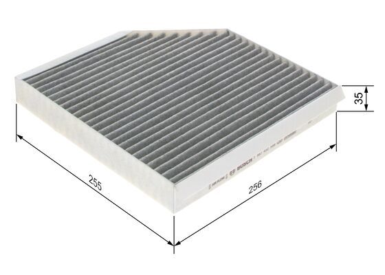 Bosch 1 987 432 548 Interior Air Filter Fits Audi Bentley