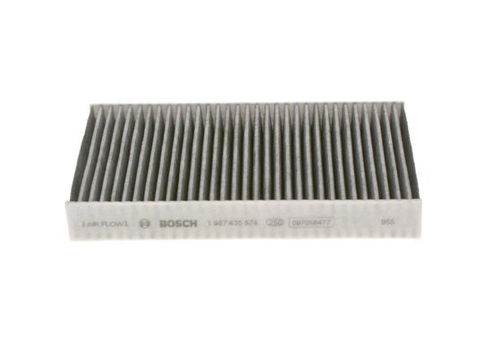 BOSCH 1987435574 Cabin Air Filter 238mm Activated Carbon Fits Nissan Renault