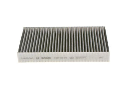 BOSCH 1987435574 Cabin Air Filter 238mm Activated Carbon Fits Nissan Renault