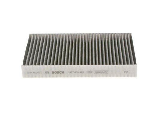 BOSCH 1987435574 Cabin Air Filter 238mm Activated Carbon Fits Nissan Renault