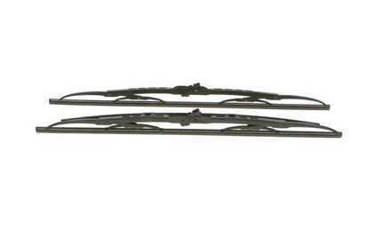 2x BOSCH Wiper Blades (Pair) Fits Alfa Alpina Audi BMW Cadillac Chevrolet