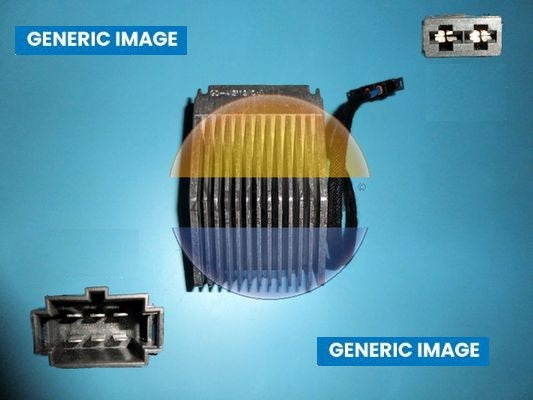 AUTO AIR 20-0159 Blower Series Resistor 12V Voltage 6 Pins Fits Renault