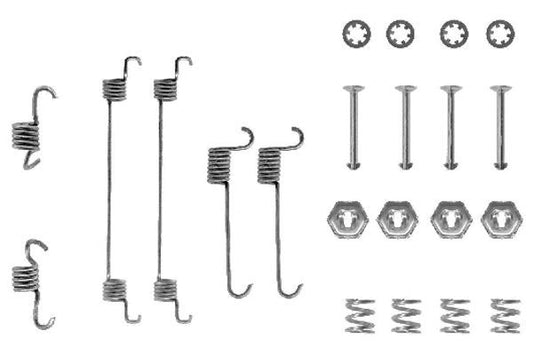 BOSCH 1987475220 Brake Shoes Accessory Kit Fitting Set Rear Fits Citroën Peugeot