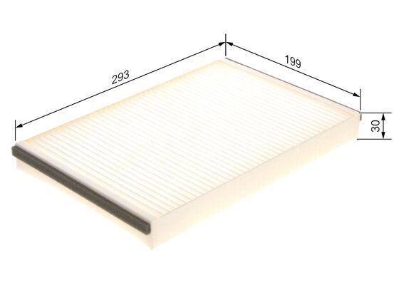 Bosch 1 987 432 040 Cabin Air Filter Fits Opel Vauxhall