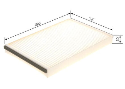 Bosch 1 987 432 040 Cabin Air Filter Fits Opel Vauxhall