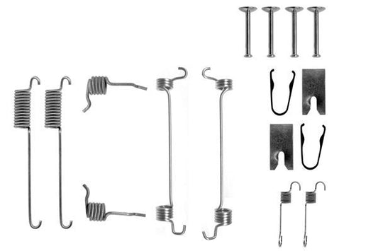 BOSCH 1987475221 Brake Shoes Accessory Kit Fitting Set Mounting Rear Fits Ford