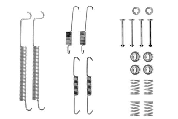 BOSCH 1987475222 Brake Shoes Accessory Kit Fitting Set Rear Fits Renault Espace