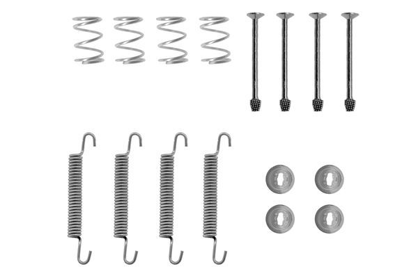 BOSCH 1987475240 Parking Brake Shoes Accessory Kit Fitting Set Fits Opel Saab