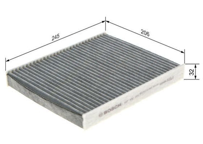 Bosch 1 987 432 315 Interior Air Filter Fits BMW Rolls-Royce