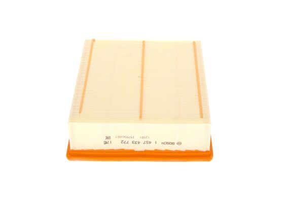 BOSCH 1457433772 Air Filter Insert For Audi A4 A6 Allroad Skoda Superb VW Passat