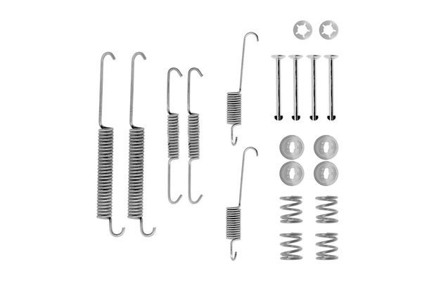 BOSCH 1987475256 Brake Shoes Accessory Kit Rear Fits Citroën Peugeot Renault
