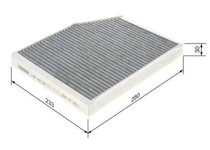 Bosch 1 987 435 524 Interior Air Filter Fits Ford