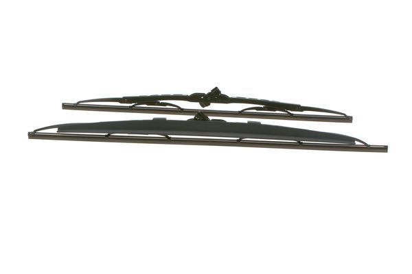 2x BOSCH Wiper Blades (Pair) Fits Alfa Chevrolet Chrysler Daewoo Fiat Ford