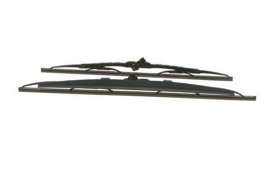 2x BOSCH Wiper Blades (Pair) Fits Alfa Chevrolet Chrysler Daewoo Fiat Ford
