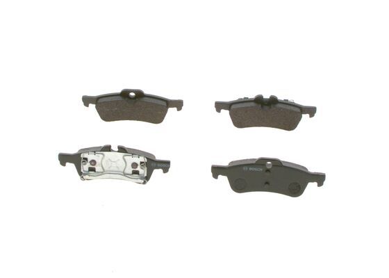 BOSCH 0986494063 Brake Pad Set For Disc Brake Rear 16.1mm Thickness Fits Mini