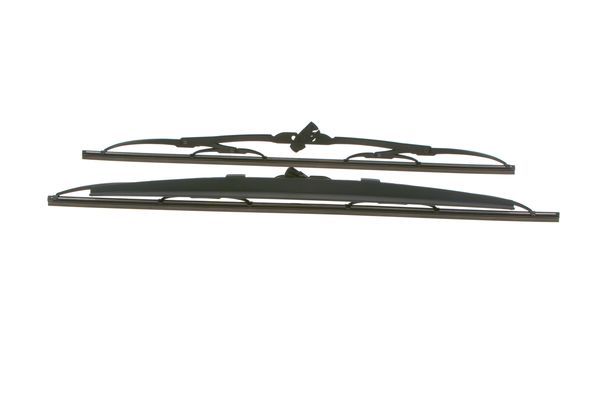 2x BOSCH Wiper Blades (Pair) Fits Alfa Audi BMW Cadillac Chevrolet Citroen
