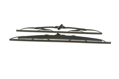 2x BOSCH Wiper Blades (Pair) Fits Alfa Audi BMW Cadillac Chevrolet Citroen