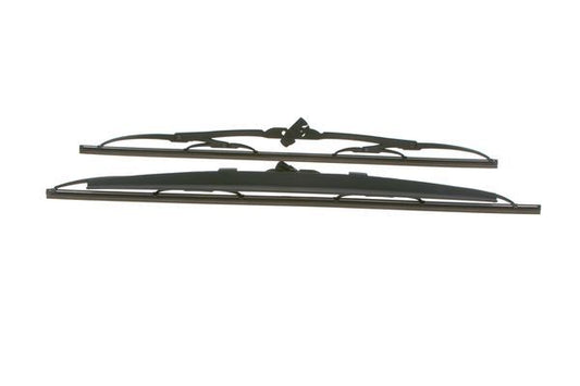 2x BOSCH Wiper Blades (Pair) Fits Alfa Audi BMW Cadillac Chevrolet Citroen