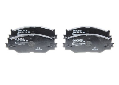 BOSCH 0986494316 Brake Pad Set For Disc Front 17.7mm Thickness Fits Lexus IS C
