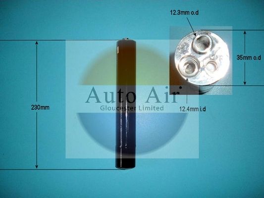 AUTO AIR 31-0077 Air Conditioning Receiver Dryer A/C Replacement Fits VW Tiguan